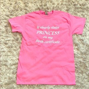 NWOT Princess T-Shirt!